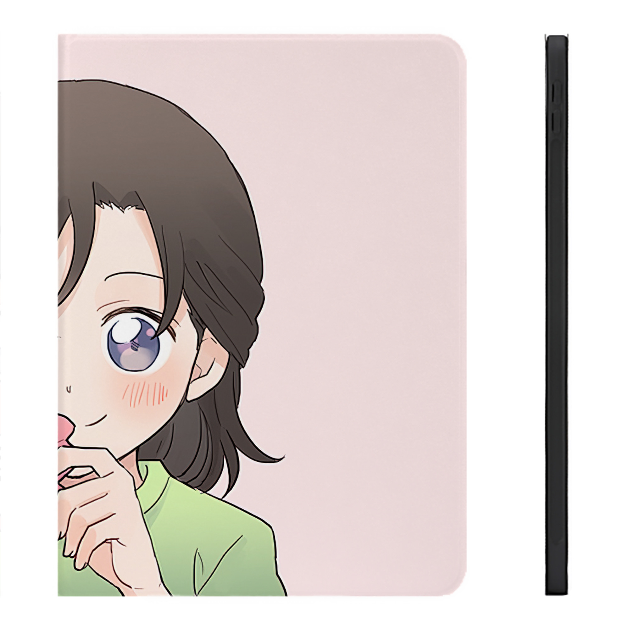（画像用） 名探偵コナン Detective Conan IPadケース ペンホルダー付き ブックスタイルデザイン